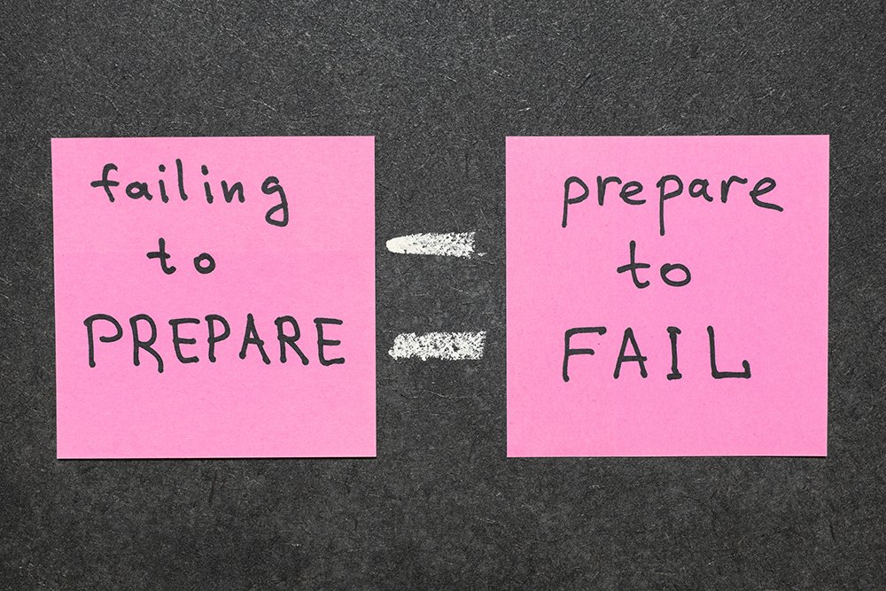 Fail to prepare….